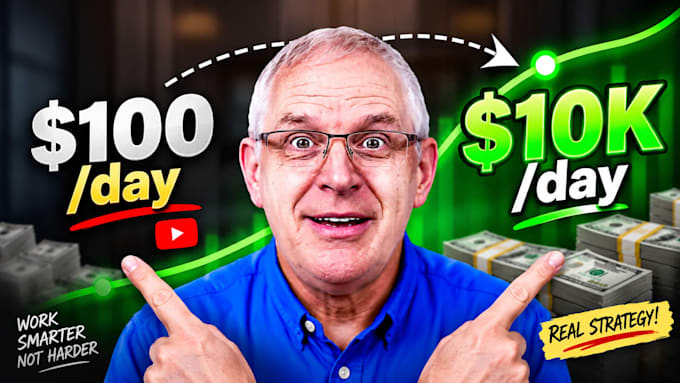 design eyecatching youtube thumbnails 12hours