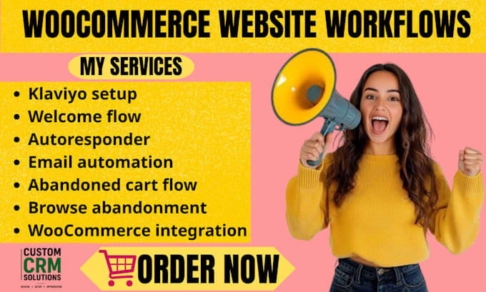 do ecommerce website klaviyo email marketing woocommerce autoresponder workflows