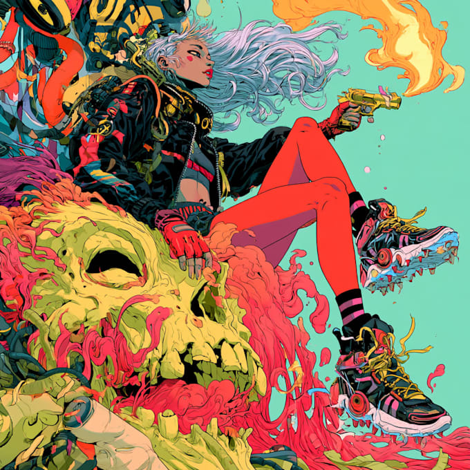 draw comic book and graphic novel