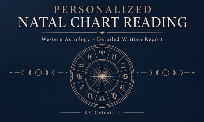create a detailed personalized natal chart reading
