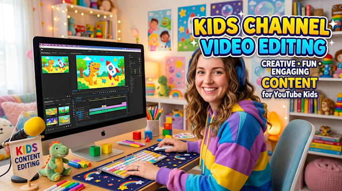 do creative kids video editing for your youtube channel