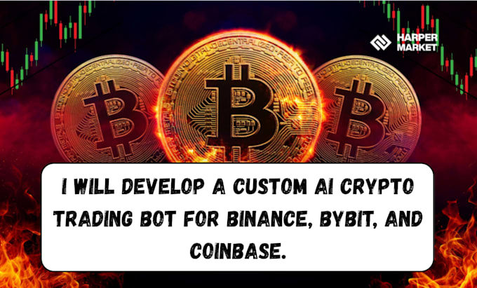 develop a custom ai crypto trading bot for binance, bybit, and coinbase