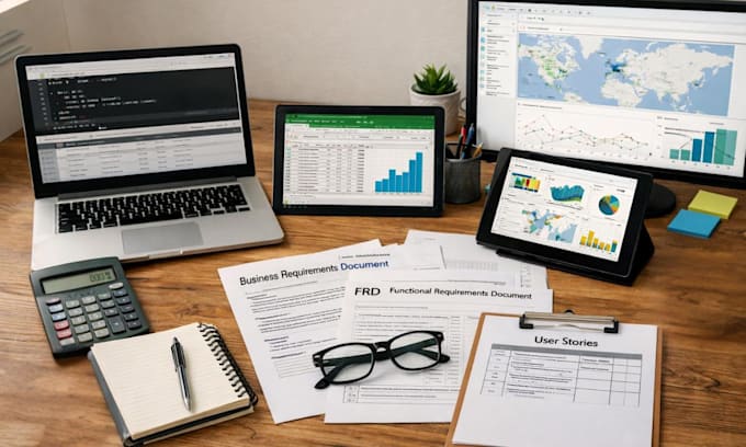 create a professional brd, prd, srs, and user stories for your software project