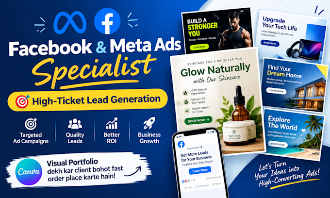 run facebook ads and meta ads for local lead generation