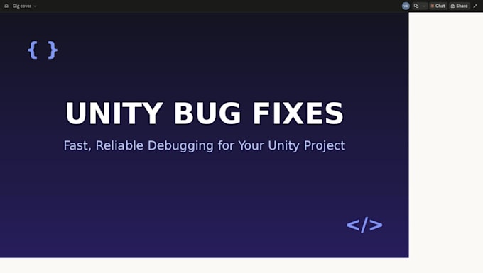 fix bugs and issues in your unity game project