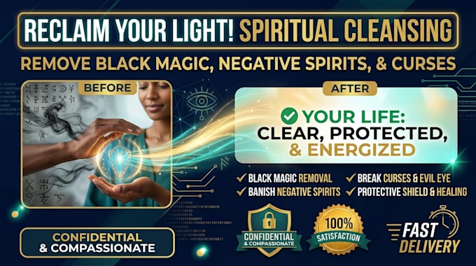 remove black magic negative spirits evil eyes and curses