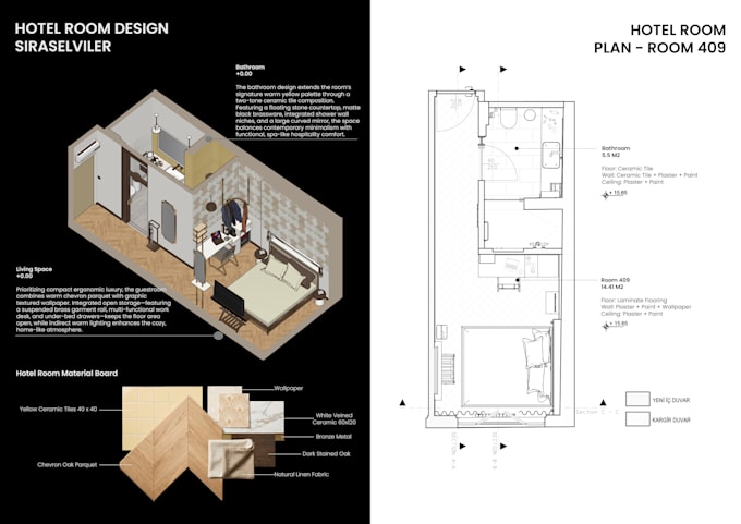create a functional 2d floor plan and furniture layout