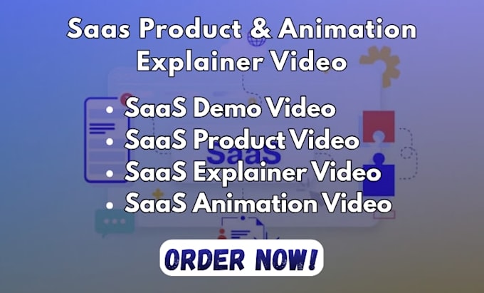 create saas explainer video, saas demo and animation video