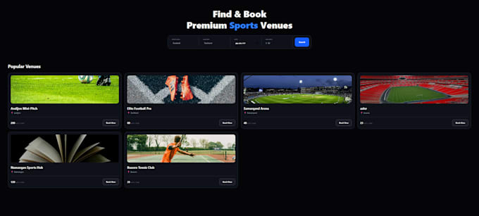 create a modern responsive frontend website
