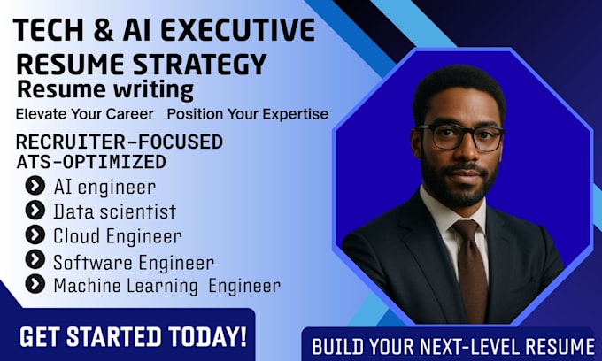 write an ats proof technology and ai resume
