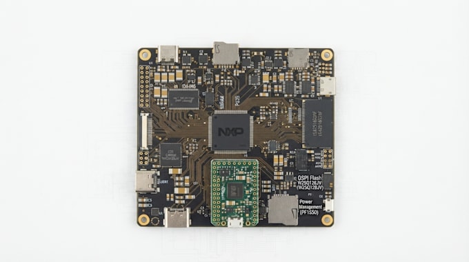 design teensy firmware, dsp, signal processing and nxp imx rt crossover mcu pcb