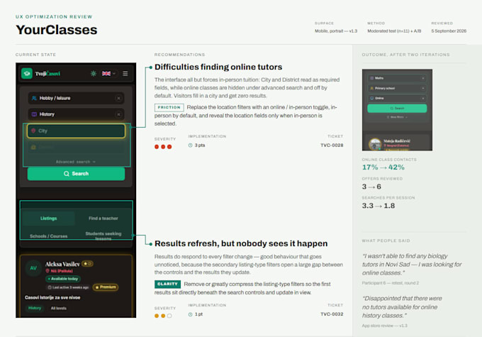 make your ai vibe generated app human UX optimized