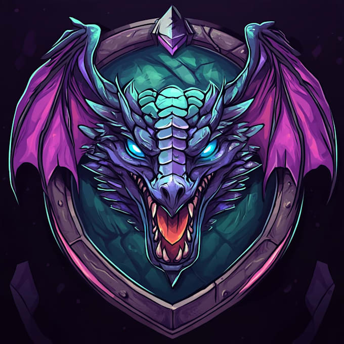 design a fantasy game logo