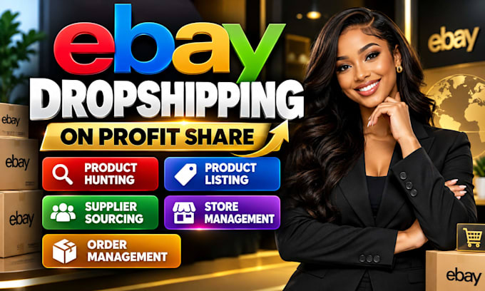 do ebay dropshipping on profit share