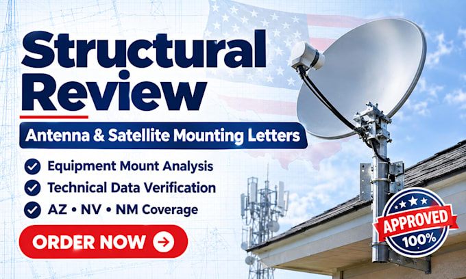 provide antenna mount structural letter and satellite dish review