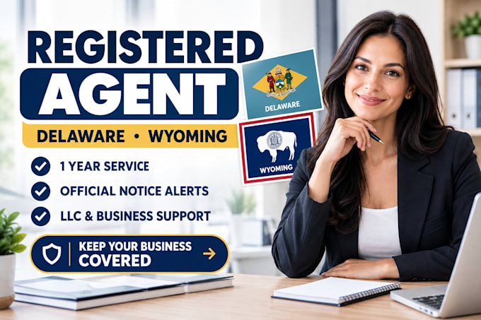 be your registered agent in delaware or wyoming
