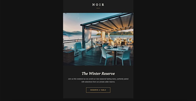 design custom banners and code an HTML email newsletter template