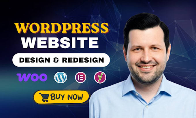 design a responsive wordpress business website for corporate services