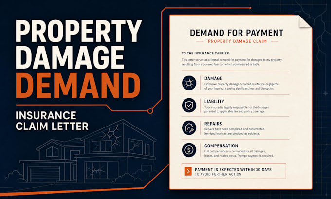 draft a powerful property damage insurance demand letter