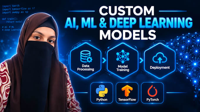 build custom machine learning and deep learning ai models
