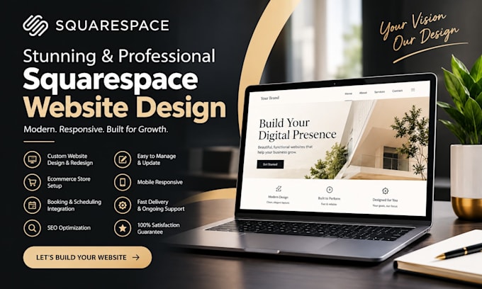 build squarespace website design redesign squarespace website development expert