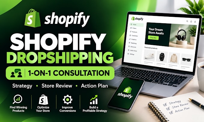 be your shopify dropshipping mentor and ecommerce consultant