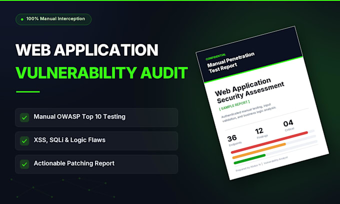conduct a manual web application vulnerability assessment