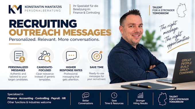 write personalized recruiting outreach messages