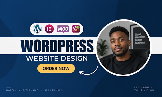 do wordpress website development, design or redesign business wordpress website