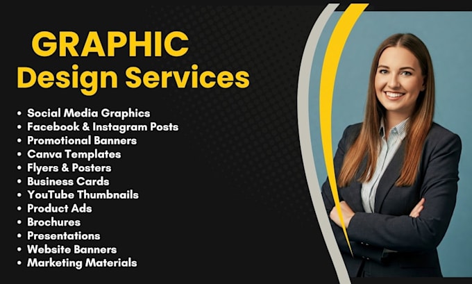 be your professional graphic designer in canva