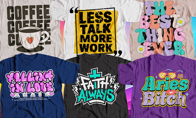 Entwerfen sie ein fantastisches grafisches t shirt design