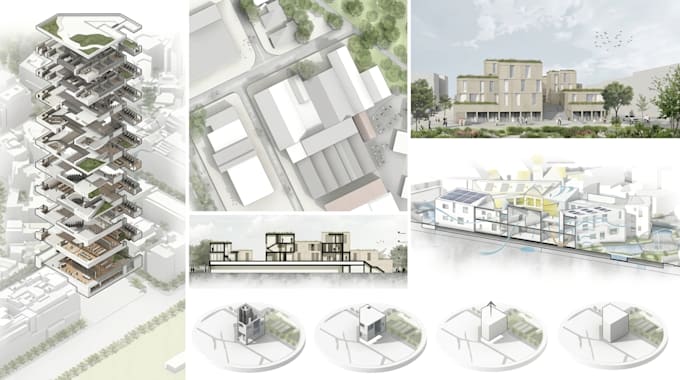 design architectural diagram and site analysis