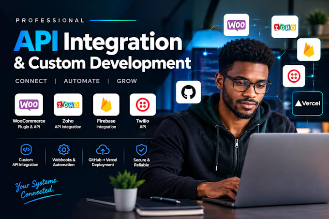do api integration custom woocommerce plugin zoho firebase studio api webhooks