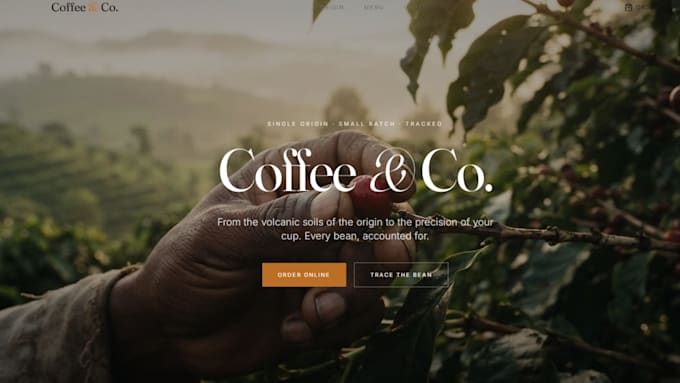 design a modern website