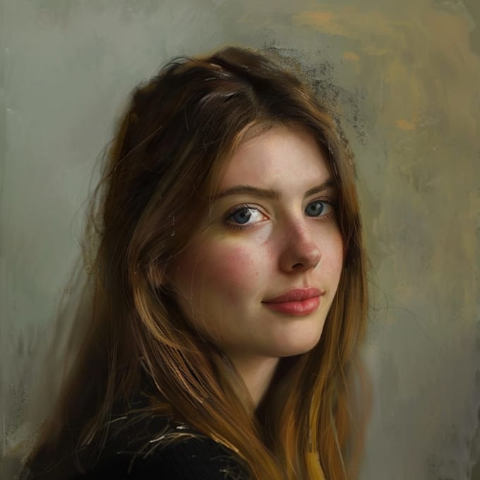 create oil painting, digital oil painting