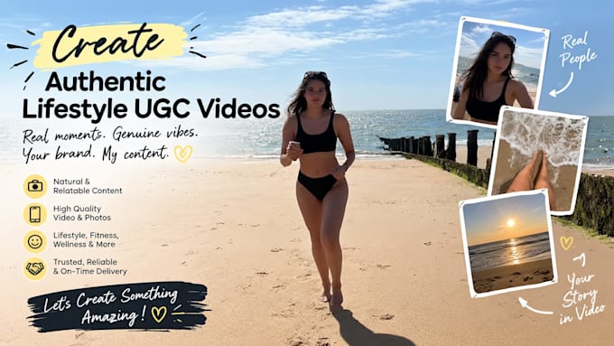 create authentic lifestyle ugc videos