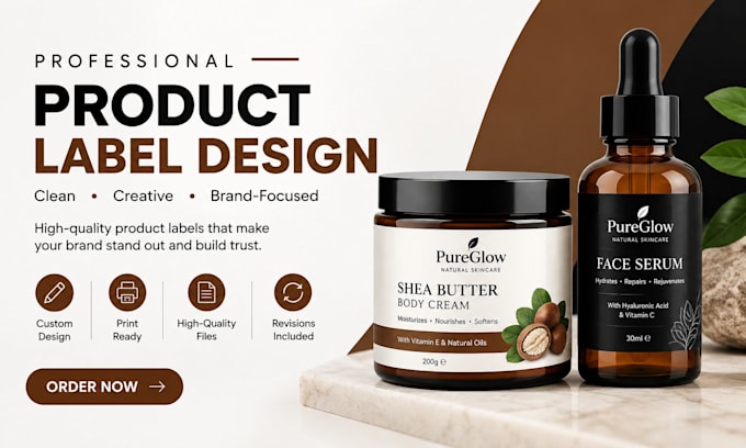 product labei design, supplement label, product label, bottle label