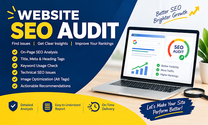 do professional website SEO audit and recommendations