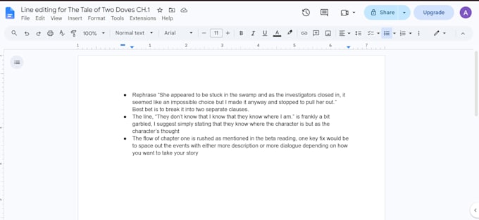 provide actionable and reasonable feedback and advice