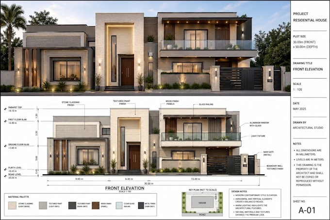 make  autocad 2d and 3d floor plan