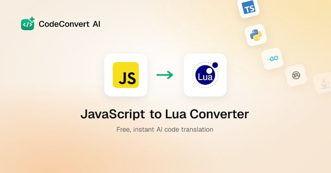 develop a lua js script