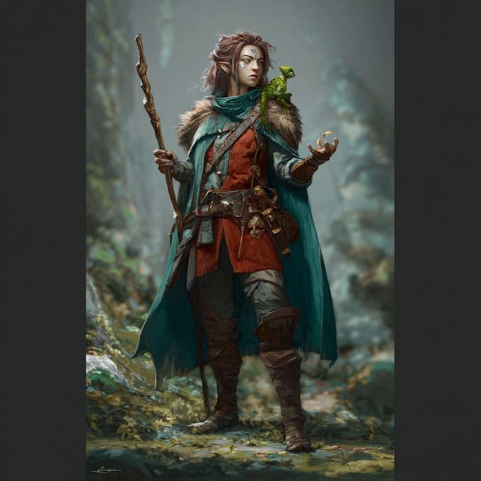 character art and dnd character art
