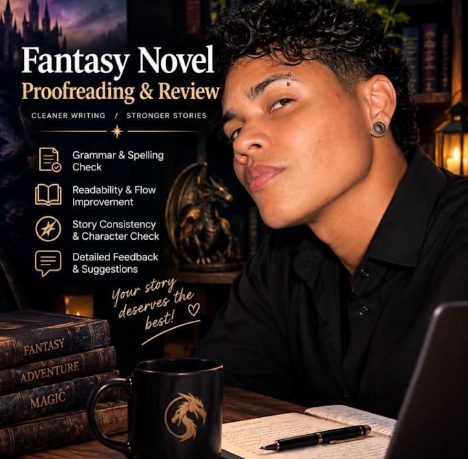 proofread your fantasy novel