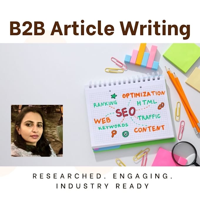 write well researched and engaging industry ready articles