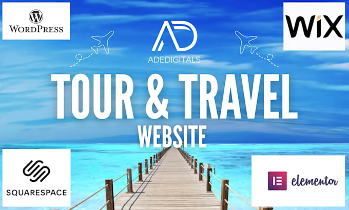 design a professional wordpress travel and tour website