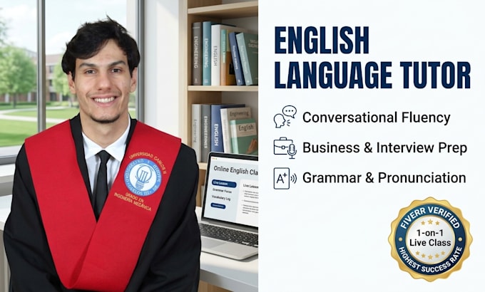 be your online english tutor for speaking fluency