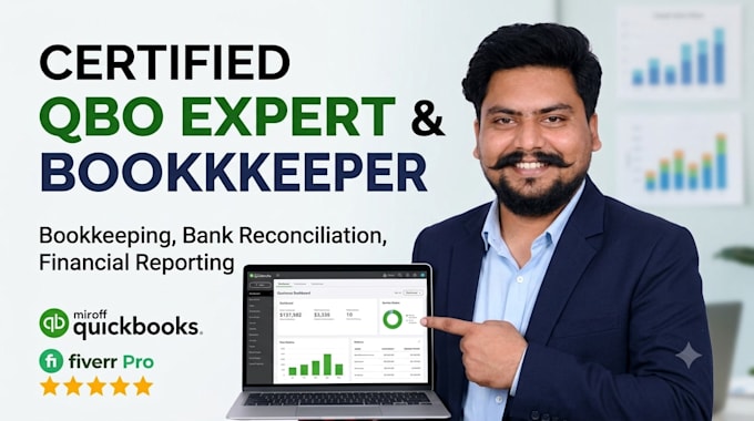 do monthly bookkeeping and accounting for your business