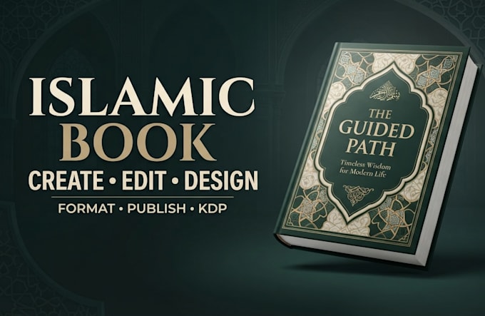 create and format your islamic book for publishing