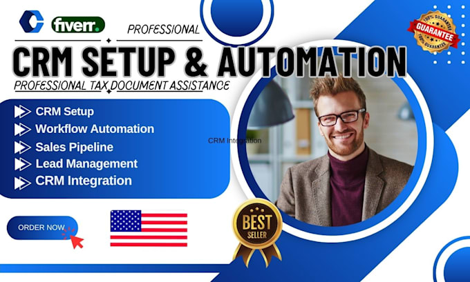 setup zoho hubspot slack pipedrive CRM automation and workflows