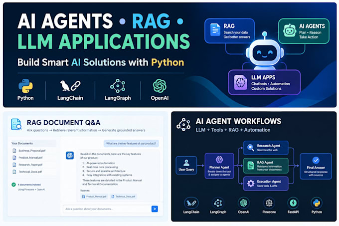 build ai agents, rag systems, and custom llm applications